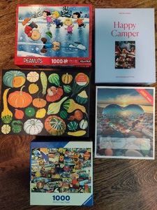Lot of 1000pc Puzzles