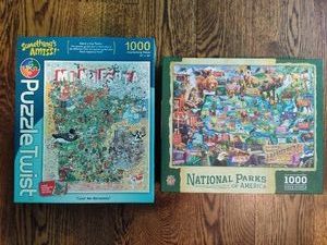Minnesota PuzzleTwist & National Parks 1000pc Puzzles