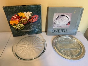 Oneida and Elegance Serving Trays