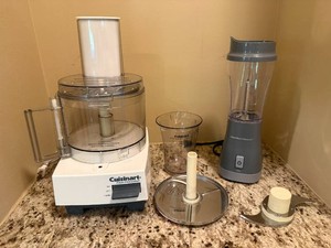 Cusinart Food Processor and Hamilton Blender
