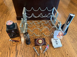 Wine Racks and Assorted Wine Accessories