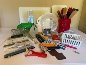 Assortment of Kitchen Utensils