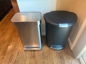 Two Step Open Trash Cans