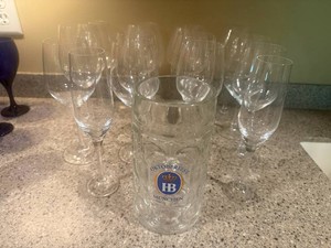 Assorted Wine Glasses  Barware