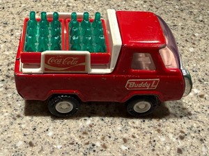 Vintage Buddy L Coca Cola Delivery Truck Model