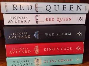 Assortment of Victoria Aveyard Books