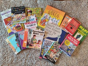 Lot of Tween Themed Books (Encyclopedia BrownCaptain UnderpantsEtc)