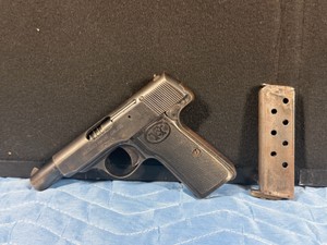 Walthers Patent Cal. 765 Hand Gun with Clip - Waffenfabrik Walther Zella-Mehlis - see description for more info - Permit & background check required