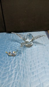2 Glass Ducks