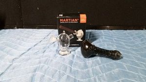 New Marian blunt & Cone bubbler and a swirl glass pipe