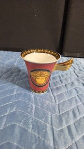Rosenthal meets Versace Medusa Red Coffee Cup.