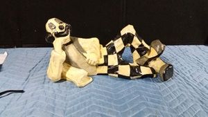 Paper mache clown