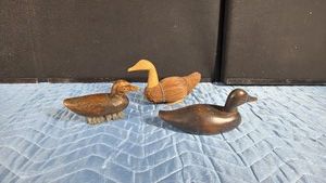 3 - Collectible Duck Figurines