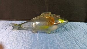 1950s or 60s Murano style- art glass fish sculpture