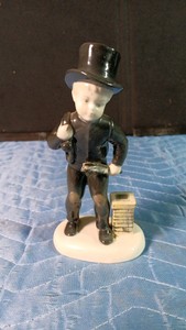Mettle & Orloff porcelain chimney sweep boy figurine made in Germany