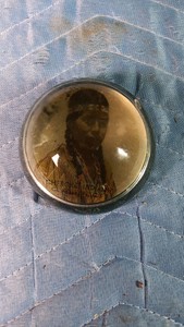 Vintage Cherokee Indian paperweight