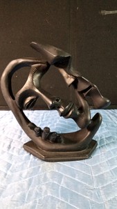 Jart abstract faces art sculpture