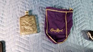 1985 Godinger silver-plated flask
