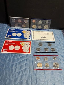 2 - 2004 United States Mint Uncirculated Coin Sets - Denver & Philadelphia