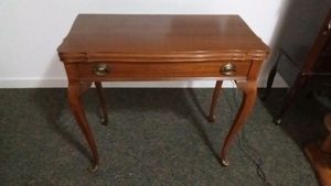 Solid wood gaming table