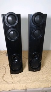 Tall LG speakers