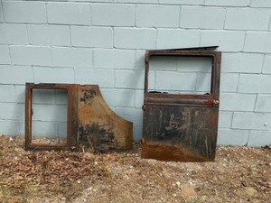2 - Vintage Vehicle Doors from the 1920s and 1930s - Ford Model A Maybe