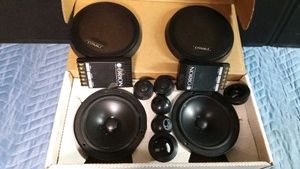 Orion Cobalt Series CB65C 2-way component speaker system - 6.5 woofers,tweeters and extended passive crossovers - 280W maximum power (70RMS)