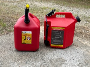 2 - Plastic Gas Cans
