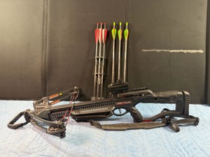 Barnett Recruit series compound crossbow featuring a black finish - see description for more info