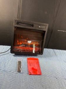 18 inch Electric Fireplace insert with remote and manual