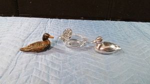 Solid aluminum, glass, and Foxy original ducks