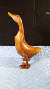 Wooden duck