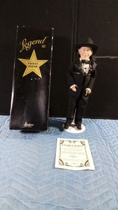 1996 George Burns ceramic doll with stand by Effanbee Doll Co.