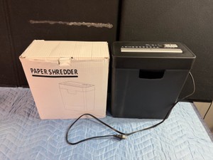 Paper Shredder with Box