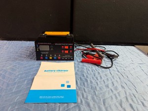 Intelligent Pulse Fast Charger designed to automatically identify and charge 12V and 24V lead-acid batteries.