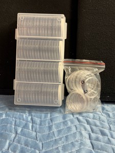 Protective Coin Cases - 67 Total