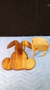 Rabbit wooden cutting oard and cheese wooden cutting block