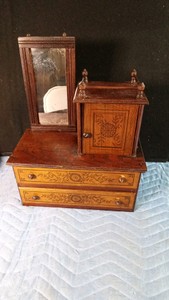Antique Childs Doll Cupboard