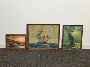 Vintage Pictures of the Ocean and Ships