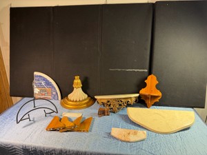 Stone, Wood, plastic, Metal Wall Hanging Shelving Units and More