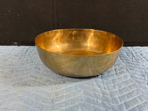 Handcrafted brass singing bowl