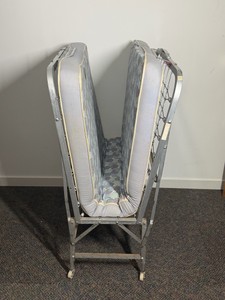 Folding rollaway guest bed
