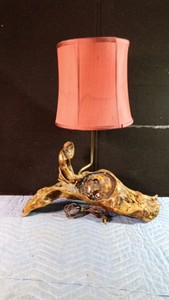 drift wood lamp