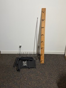 2 - Racks and Possibly a small table that hasnt been put together