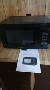 Insignia microwave with manual-Works