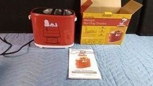 Snoopy Hot Dog Toaster-WORKS