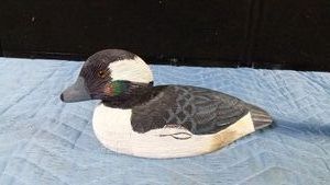 Hand-carved and hand-painted Duck by Artist Guild