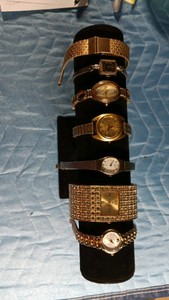 6 Ladies Watches and a band