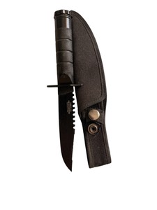 USR Custom Design Survival Fixed Blade Knife w Nylon Sheath