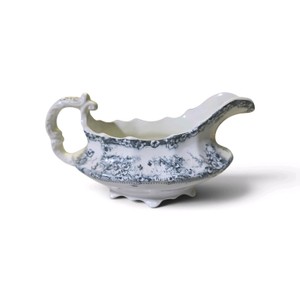 Authentic antique semi-porcelain imanufactured by Wedgwood & Co, a prominent pottery house operating in Tunstall, Staffordshire, England